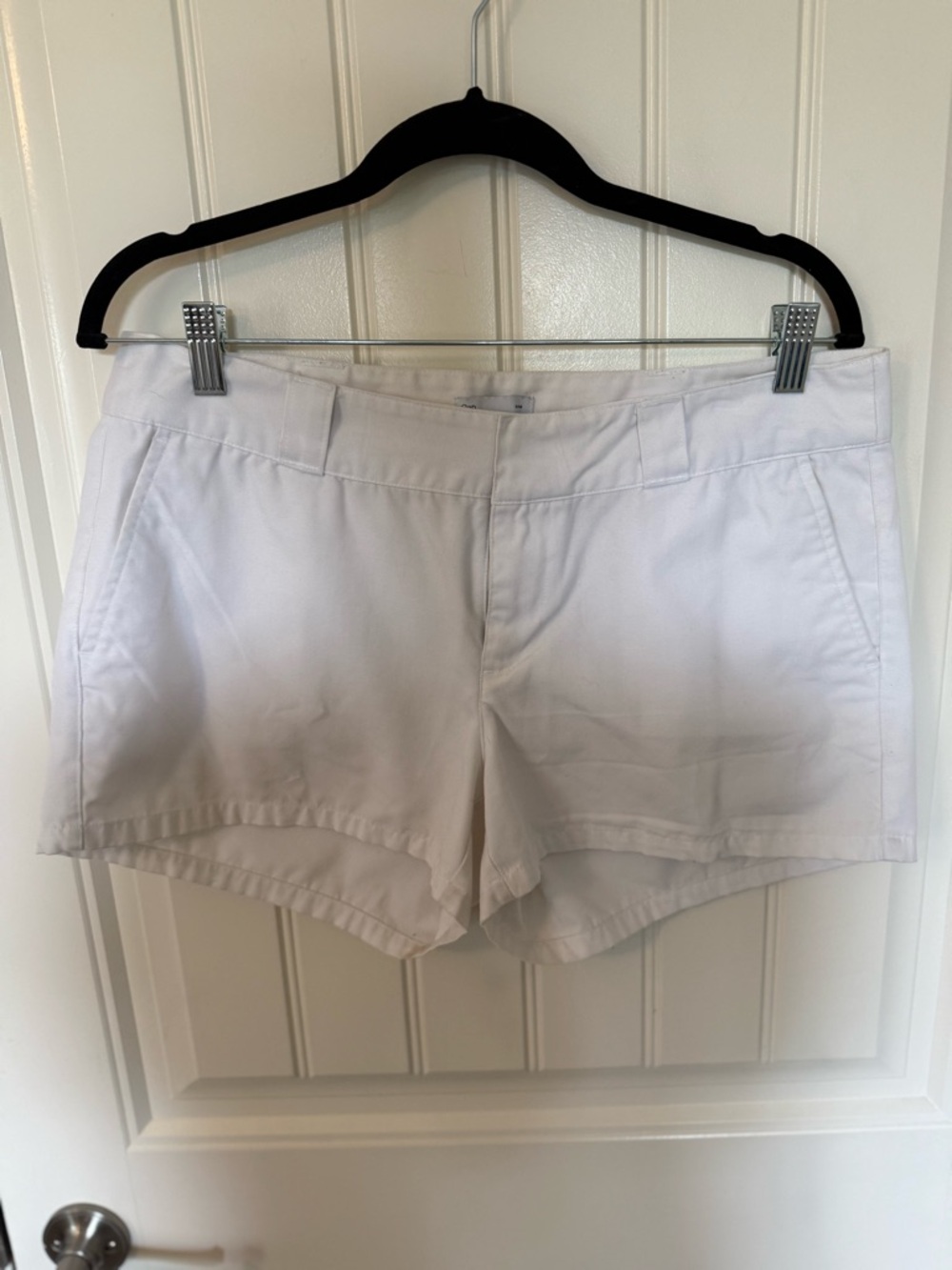 GAP White Women's Cotton Bermuda Shorts